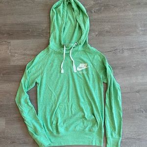 Nike swoosh pullover with hood